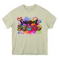 Mossy support squad Heavy Core Tee - Zillion Design Studio