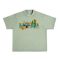 Oil Green western mama cow Urban Heavy Tee - Artiststas