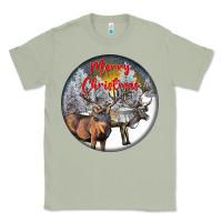 Matcha mule buck deer christmas Classic Tee - LillyAllenDesigns