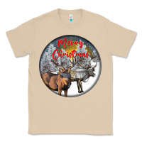 Mushroom mule buck deer christmas Classic Tee - LillyAllenDesigns