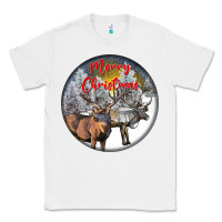 White mule buck deer christmas Classic Tee - LillyAllenDesigns