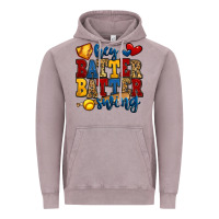 Vintage Zinc hey batter batter swing softball Vintage Hoodie - Jasminsmagicworld