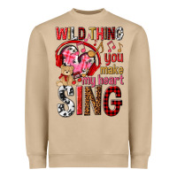 Mushroom wild thing you make my heart sing Heavyweight Sweatshirt - NancyCooperArtShop