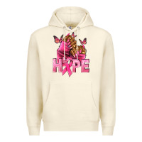 Sandshell hope cancer nails Premium Hoodie - NancyCooperArtShop