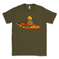 Army Green sombrero Classic Tee - AdoDesignShop