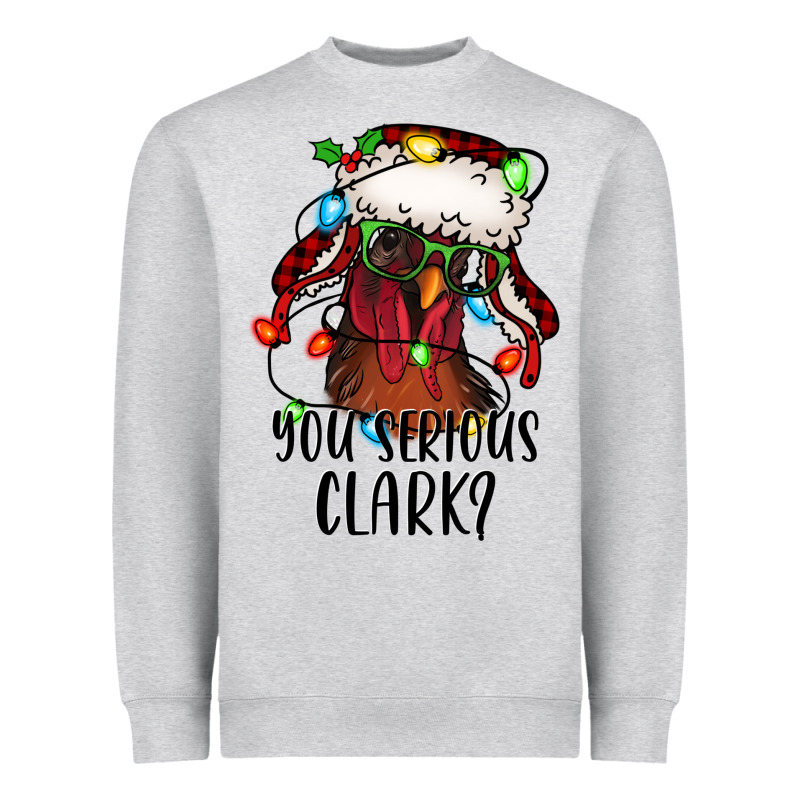 You Serious Clark Christmas Vacation Rooster Heavyweight Sweatshirt by Jasminsmagicworld | Teevron