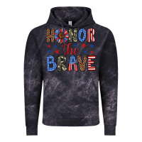 Cloud Black honor the brave Vintage Hoodie - Artiststas