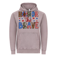 Vintage Zinc honor the brave Vintage Hoodie - Artiststas