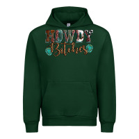 Forest Green Howdy bitches mother's day Urban Hoodie - HowdyJamesFarm