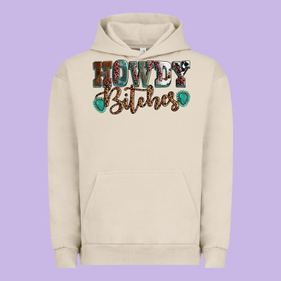 Howdy Bitches Mother's Day Urban Hoodie Designed By Howdyjamesfarm