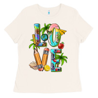 Bone summer love teacher Ladies Tee - texasbilliewilder