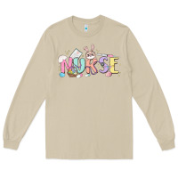 Mushroom easter nurse Long Sleeve Tee - MaliasSmallBusiness
