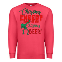 Cardinal Christmas Cheer I Thought You Said Christmas Beer Premium Sweatshirt - Bettercallsaul