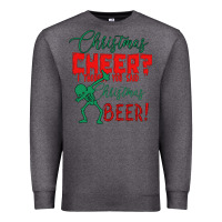 Charcoal Heather Christmas Cheer I Thought You Said Christmas Beer Premium Sweatshirt - Bettercallsaul