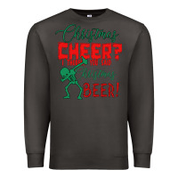 Smoke Christmas Cheer I Thought You Said Christmas Beer Premium Sweatshirt - Bettercallsaul