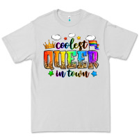 Dove Grey coolest queer in town Premium Tee - Zillion Design Studio