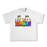 Lunar Rock human with hands and pride flags Urban Heavy Tee - AdoDesignShop