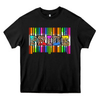 Black pride barcode Heavy Core Tee - Zillion Design Studio