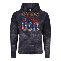 Cloud Black hooray for the usa Vintage Hoodie - Artiststas