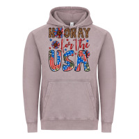 Vintage Zinc hooray for the usa Vintage Hoodie - Artiststas