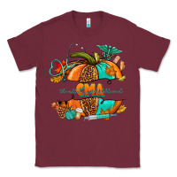 Burgundy cma pumpkin nurse Classic Tee - NancyCooperArtShop