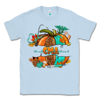 Dusty Blue cma pumpkin nurse Classic Tee - NancyCooperArtShop