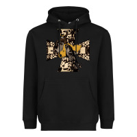 Black Leopard Bucking Bronco Heavyweight Hoodie - Bettercallsaul