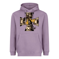 Lavender Leopard Bucking Bronco Heavyweight Hoodie - Bettercallsaul