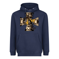 Navy Leopard Bucking Bronco Heavyweight Hoodie - Bettercallsaul
