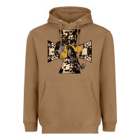 Toasted Coconut Leopard Bucking Bronco Heavyweight Hoodie - Bettercallsaul