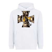 White Leopard Bucking Bronco Heavyweight Hoodie - Bettercallsaul