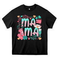 Black mama nurse Heavy Core Tee - texasbilliewilder
