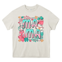 Cream mama nurse Heavy Core Tee - texasbilliewilder