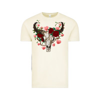 Vintage Arctic valentine's bull skull Vintage Tee - AdoDesignShop