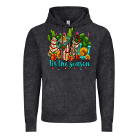 Vintage Black tis the season christmas tree  cake Vintage Hoodie - AdoDesignShop