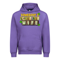 Tulip St. Patrick's Somebody's lucky ass wife Urban Hoodie - CowGirlArtShop