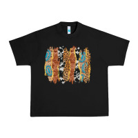 Black western brushstrokes Urban Heavy Tee - AdoDesignShop