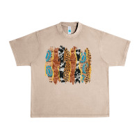 French Oak western brushstrokes Urban Heavy Tee - AdoDesignShop