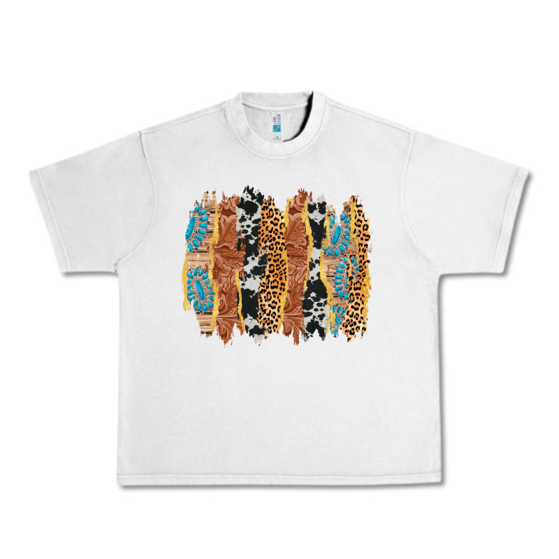 Western Brushstrokes Urban Heavy Tee by AdoDesignShop | Teevron