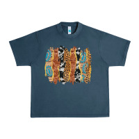 Midnight Navy western brushstrokes Urban Heavy Tee - AdoDesignShop