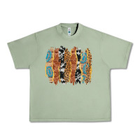Oil Green western brushstrokes Urban Heavy Tee - AdoDesignShop