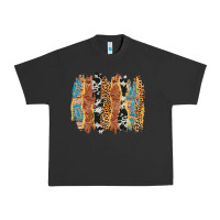 Pigment Black western brushstrokes Urban Heavy Tee - AdoDesignShop