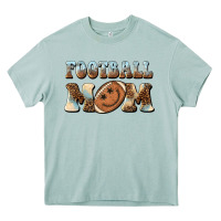 Arona football mom football smiley face Heavy Core Tee - BarkalooDesign