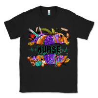 Black halloween nurse pumpkin Classic Tee - NancyCooperArtShop