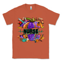 Copper halloween nurse pumpkin Classic Tee - NancyCooperArtShop