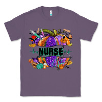 Lavender halloween nurse pumpkin Classic Tee - NancyCooperArtShop