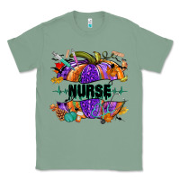 Sage halloween nurse pumpkin Classic Tee - NancyCooperArtShop