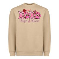Mushroom xoxo hugs and kisses paws Heavyweight Sweatshirt - NancyCooperArtShop