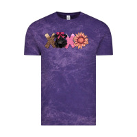 Cloud Purple xoxo belted galloway Vintage Tee - AdoDesignShop