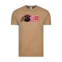Vintage Coffee xoxo belted galloway Vintage Tee - AdoDesignShop